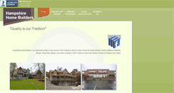 Desktop Screenshot of hampshirehomebuilders.com